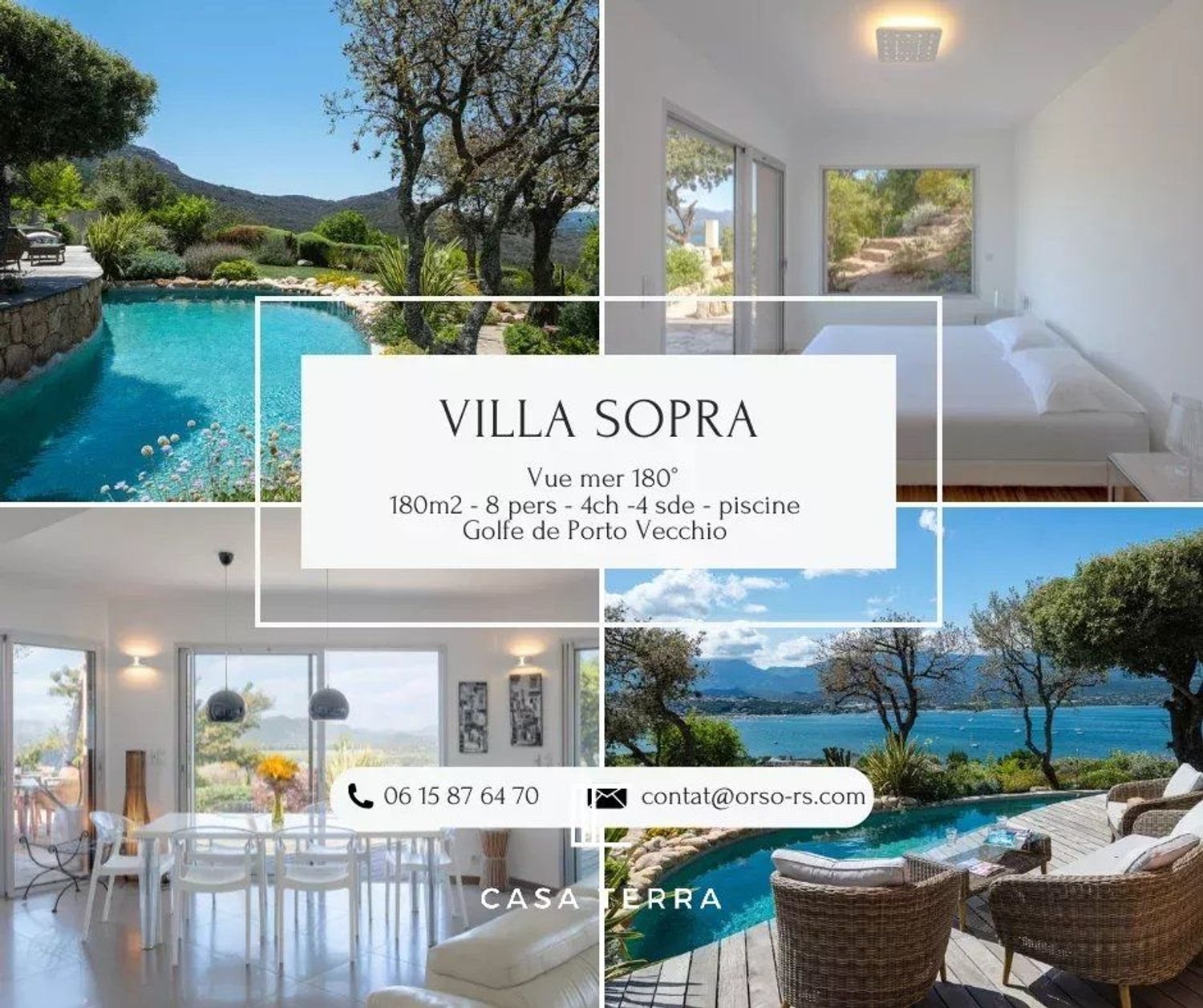Maison à louer, 180m², Porto-Vecchio