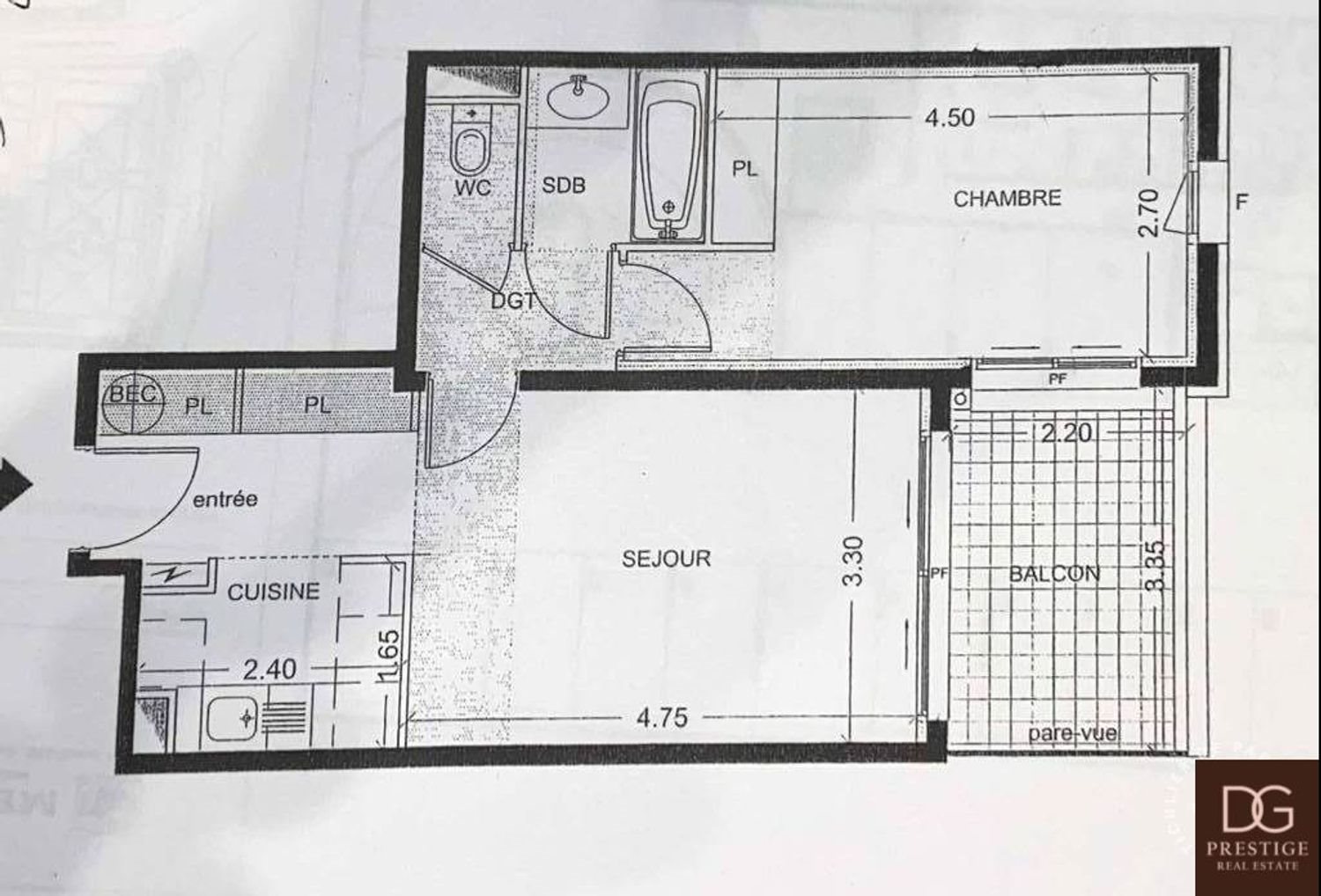Appartement à louer, 44m², Cannes