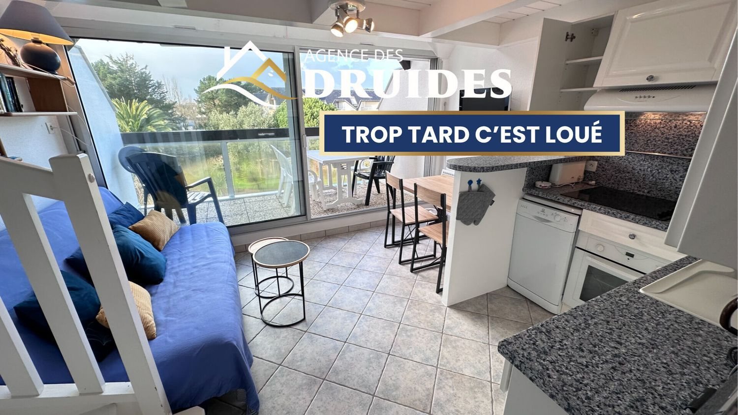 Appartement à louer, 22m², Carnac