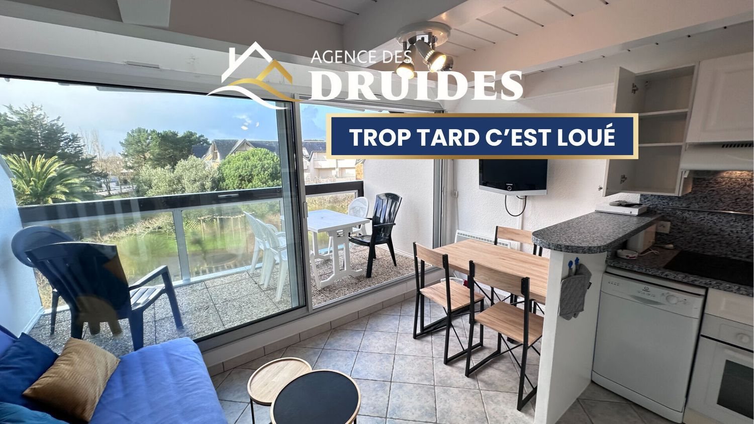 Appartement à louer, 22m², Carnac
