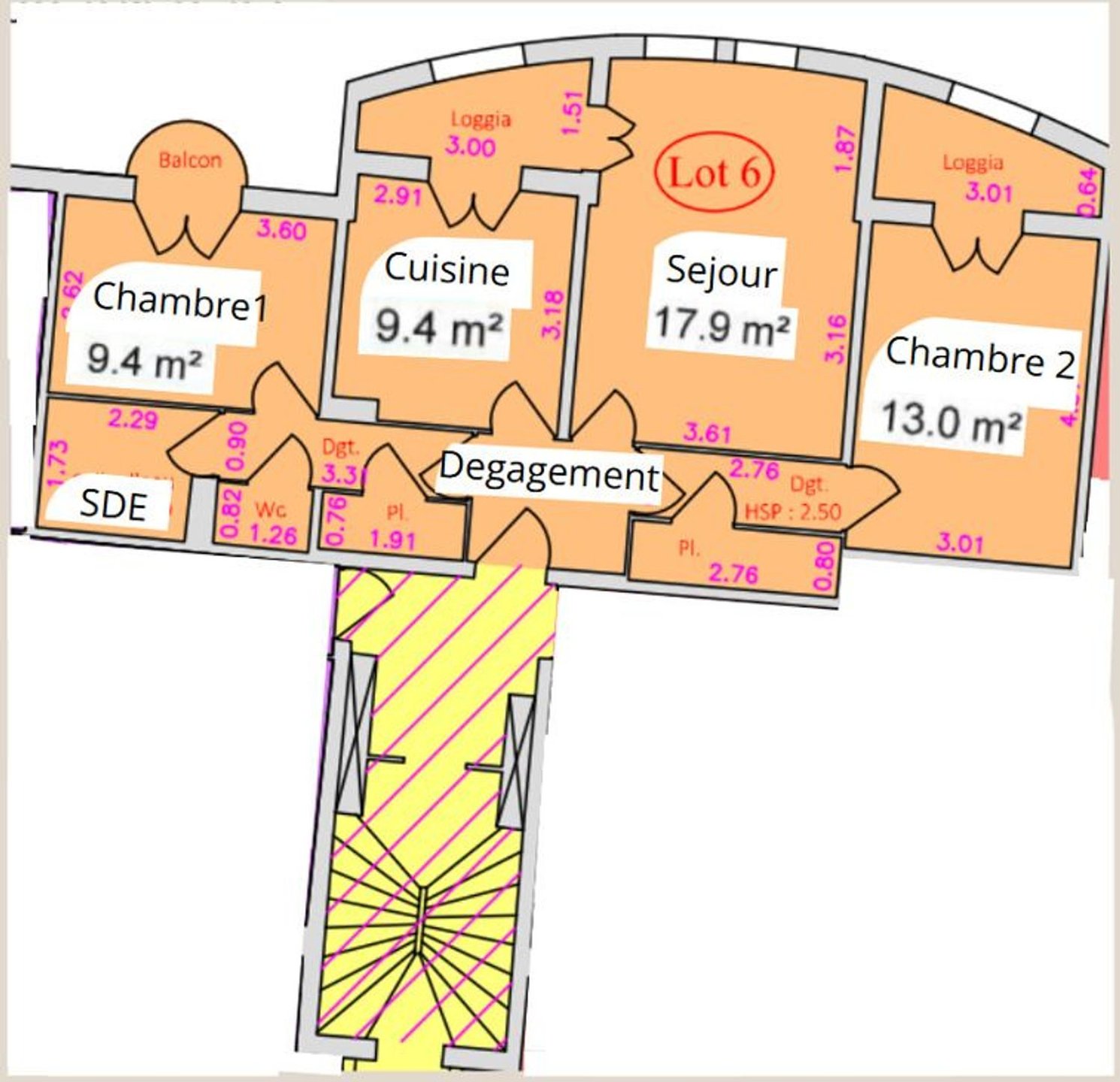 Appartement à vendre, 67m², La Fouillouse