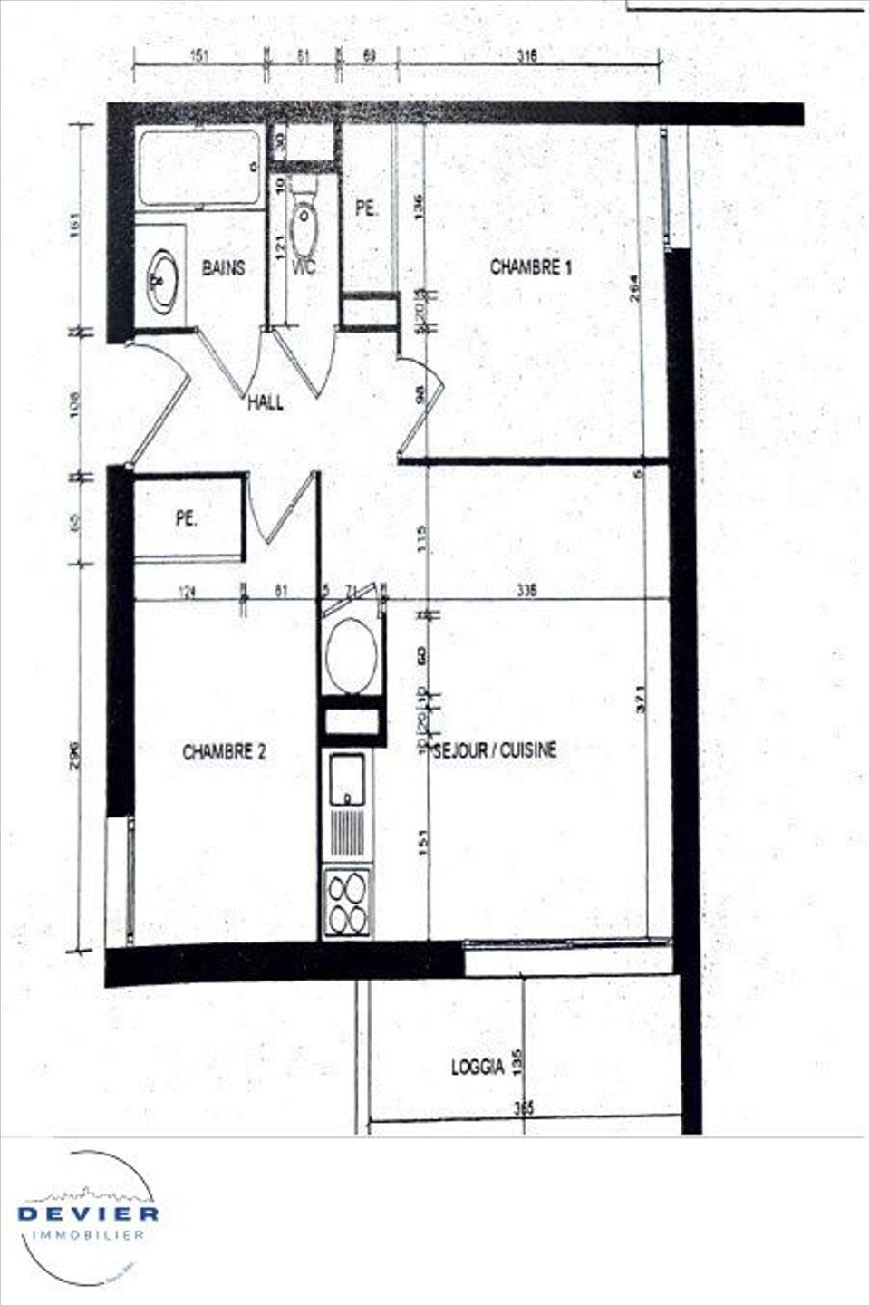 Appartement à vendre, 38m², Saint-Georges-d'Orques