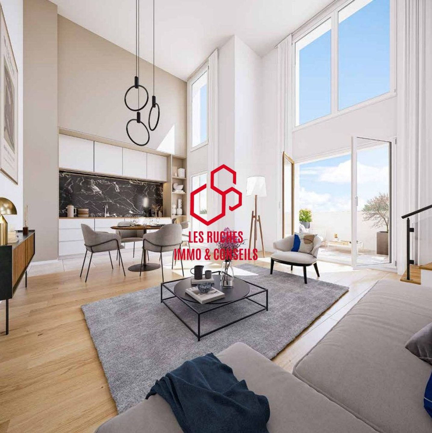 Appartement à vendre, 87m², Bussy-Saint-Georges