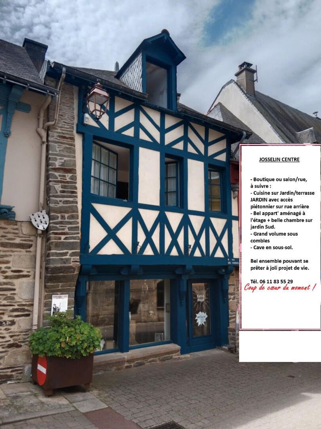 Maison à vendre, 150m², Josselin