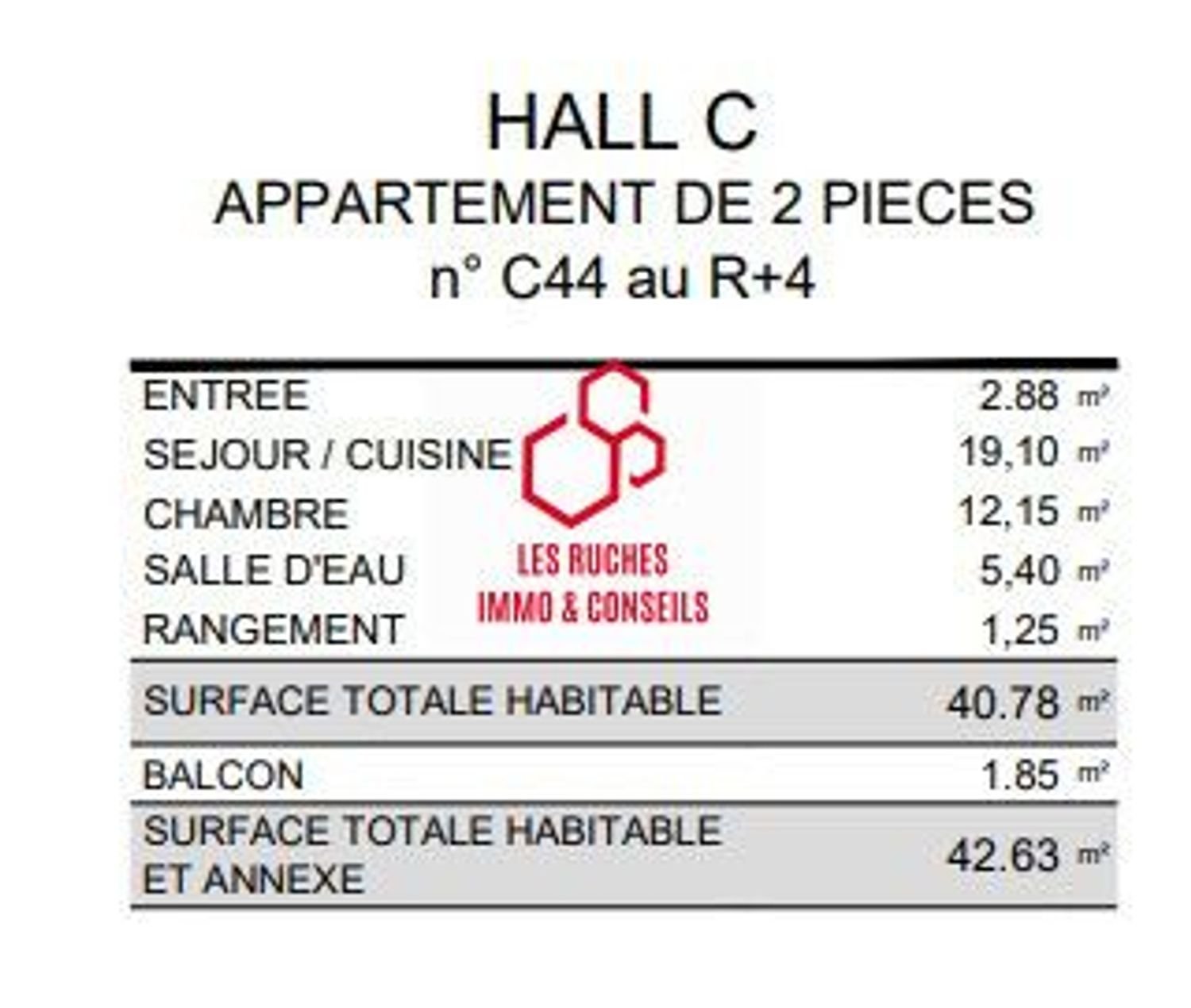 Appartement à vendre, 40m², Puteaux