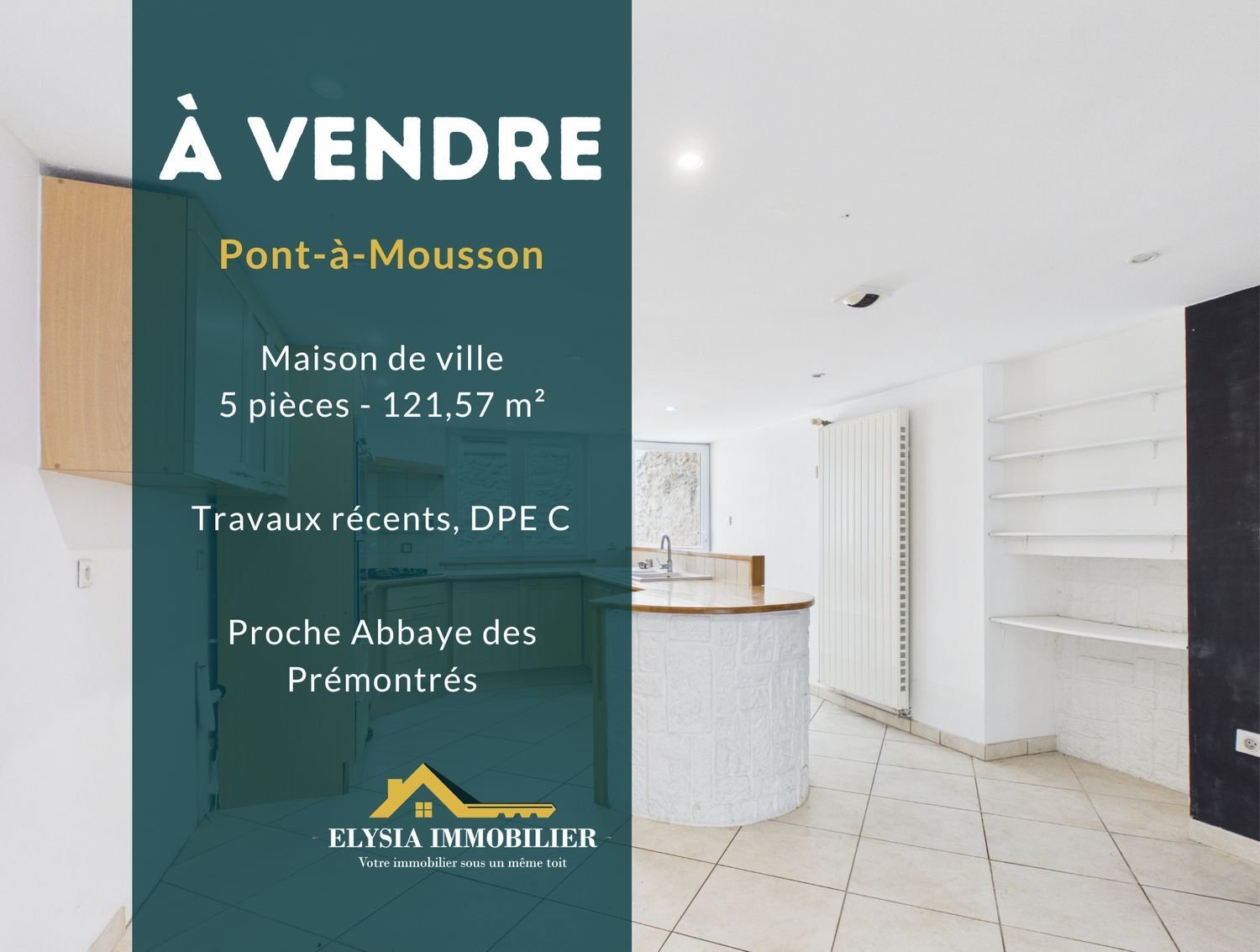 Maison à vendre, 121m², Pont-à-Mousson