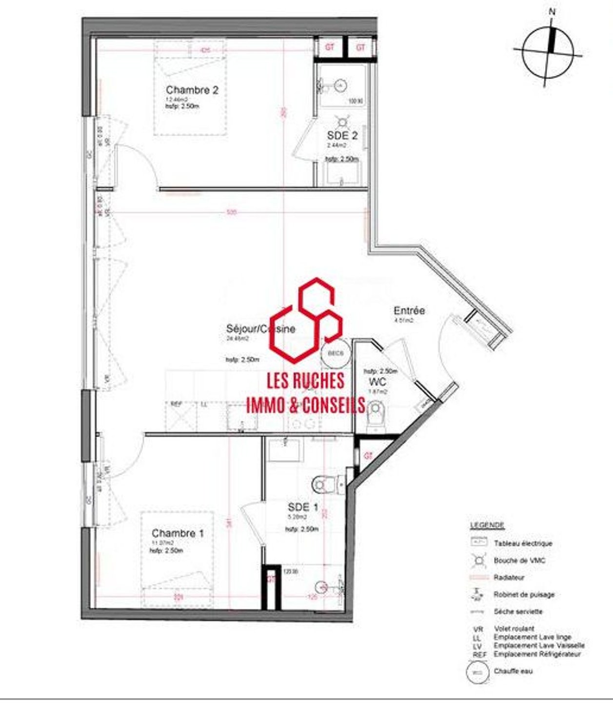 Appartement à vendre, 62m², Boulogne-Billancourt