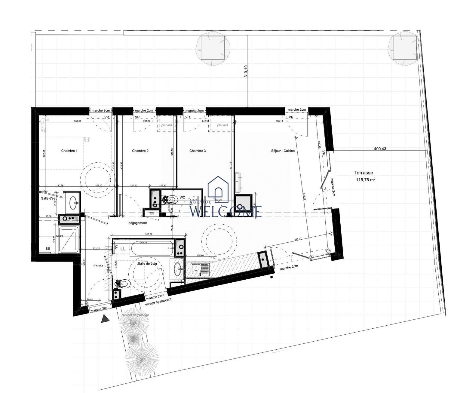 Appartement à vendre, 81m², Castelnau-le-Lez