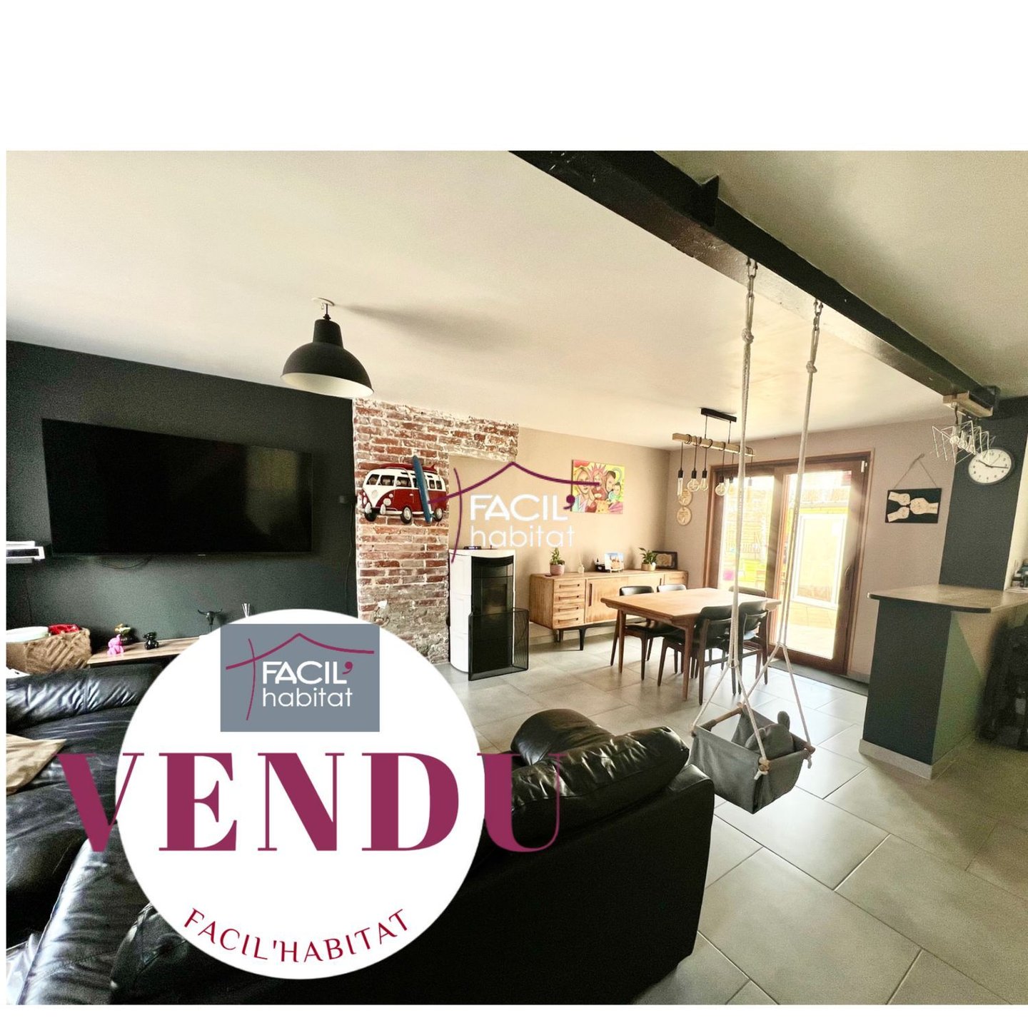 Maison à vendre, 80m², Courcelles-lès-Lens