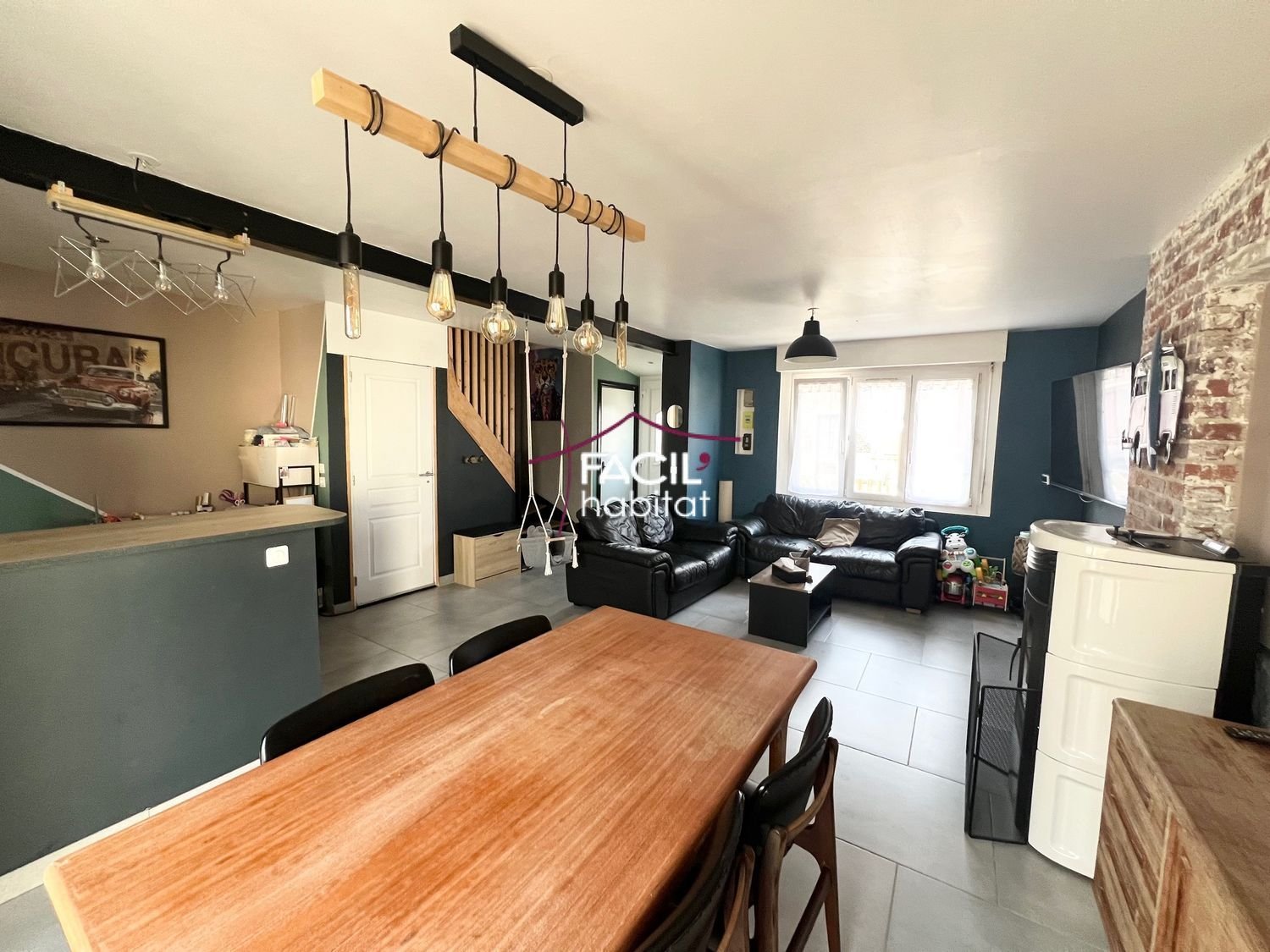 Maison à vendre, 80m², Courcelles-lès-Lens