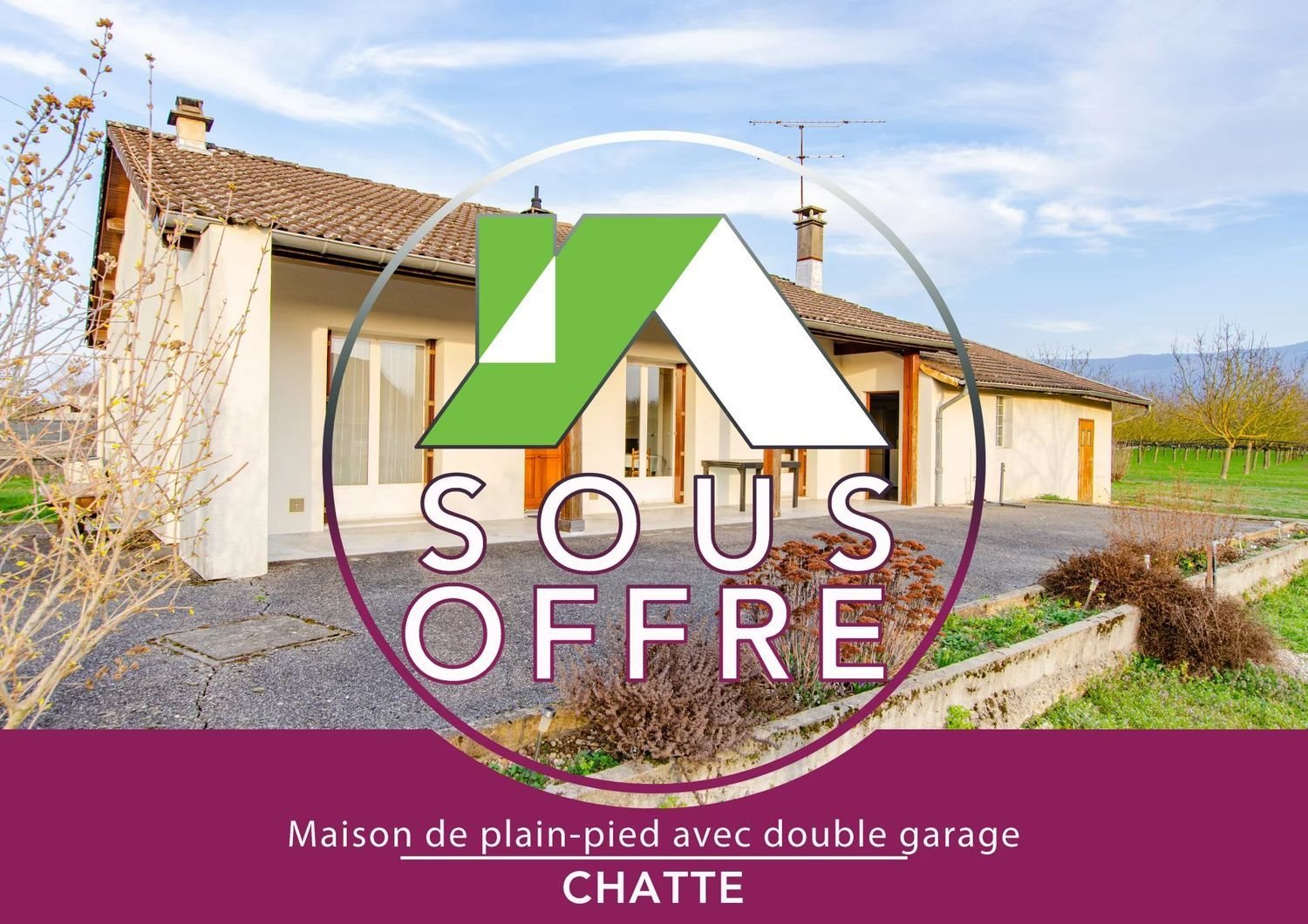 Maison à vendre, 77m², Saint-Romans