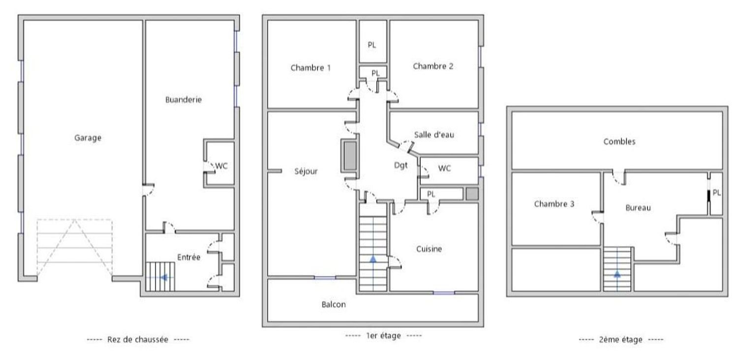 Maison à vendre, 86m², Romans-sur-Isère