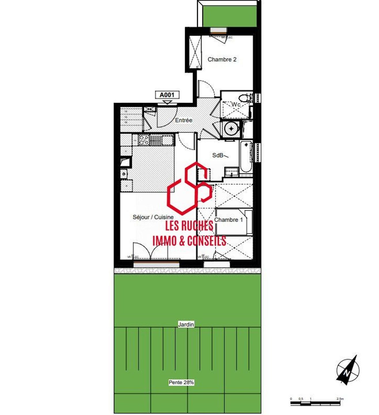 Appartement à vendre, 61m², Coupvray
