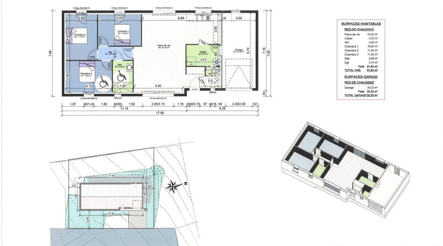 Maison à vendre, 92m², Gond-Pontouvre