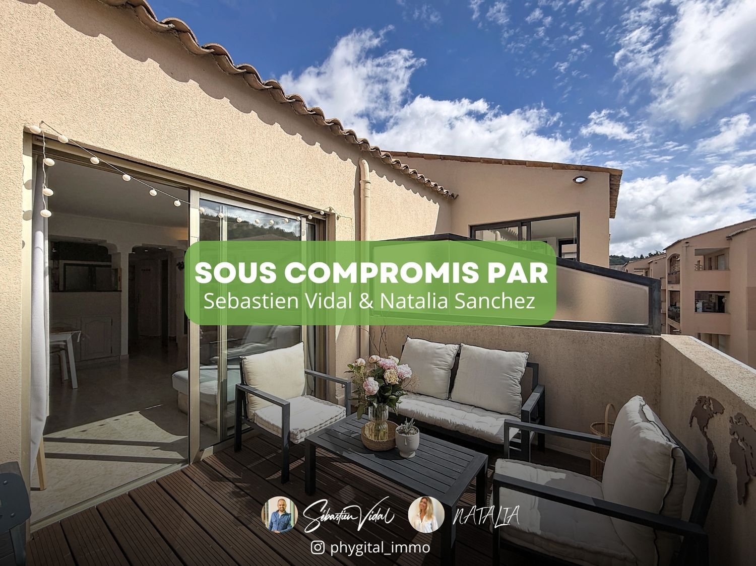 Appartement à vendre, 45m², Mougins