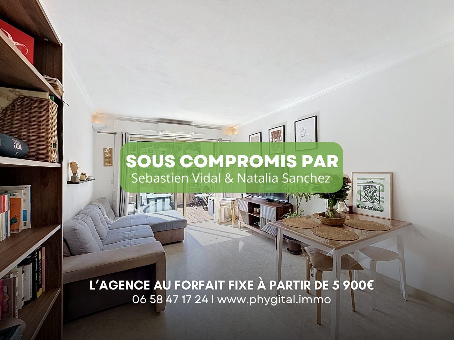 Appartement à vendre, 45m², Mougins