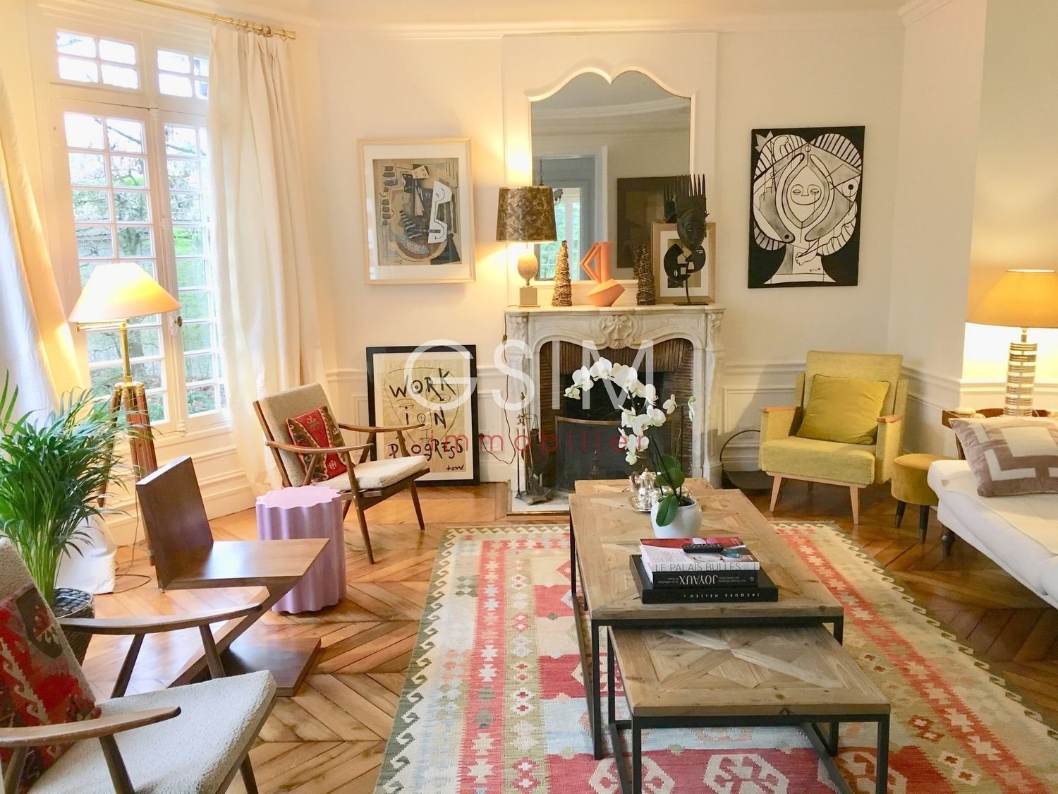 Maison à louer, 250m², Garches