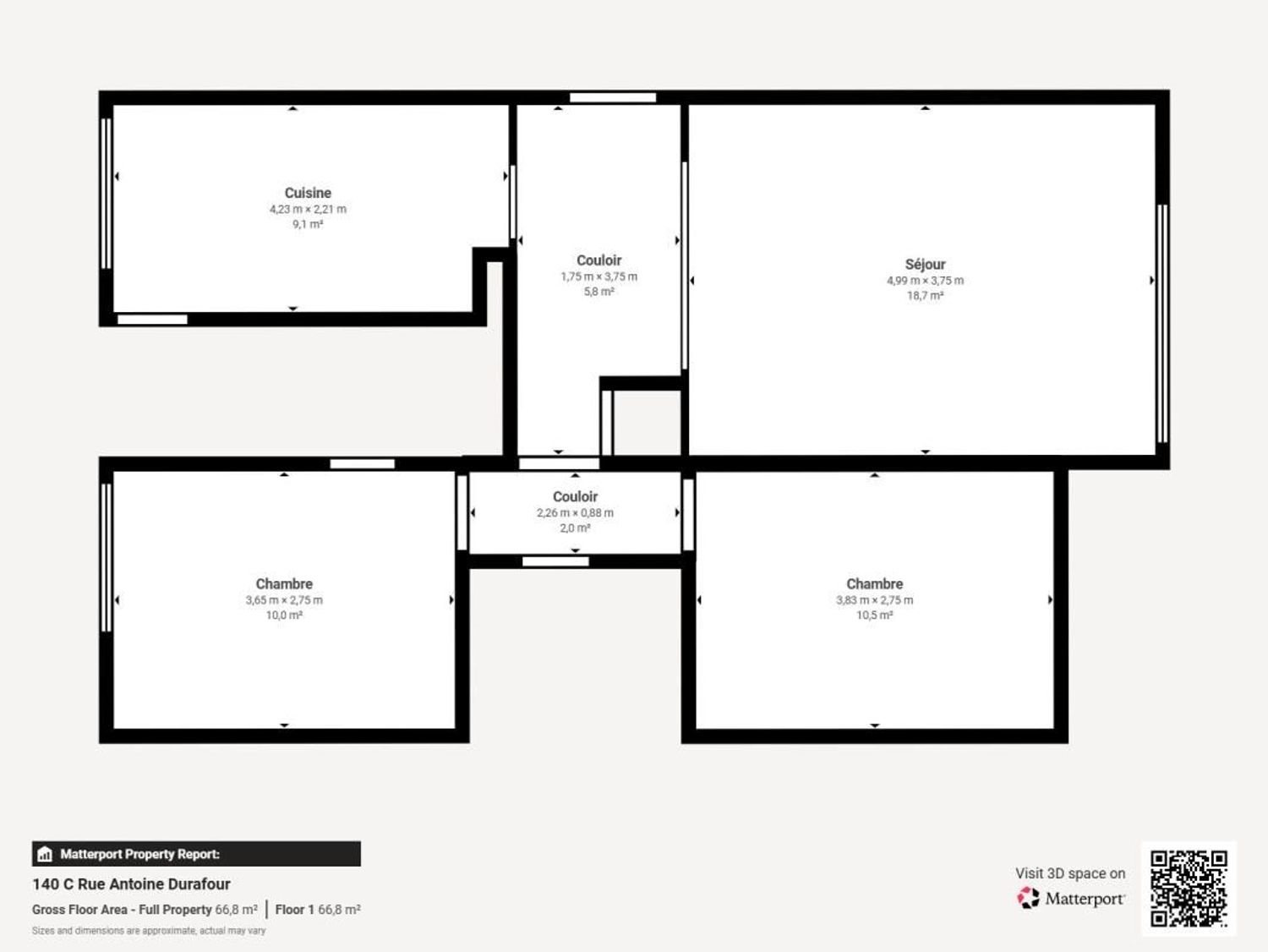 Appartement à louer, 66m², Saint-Étienne
