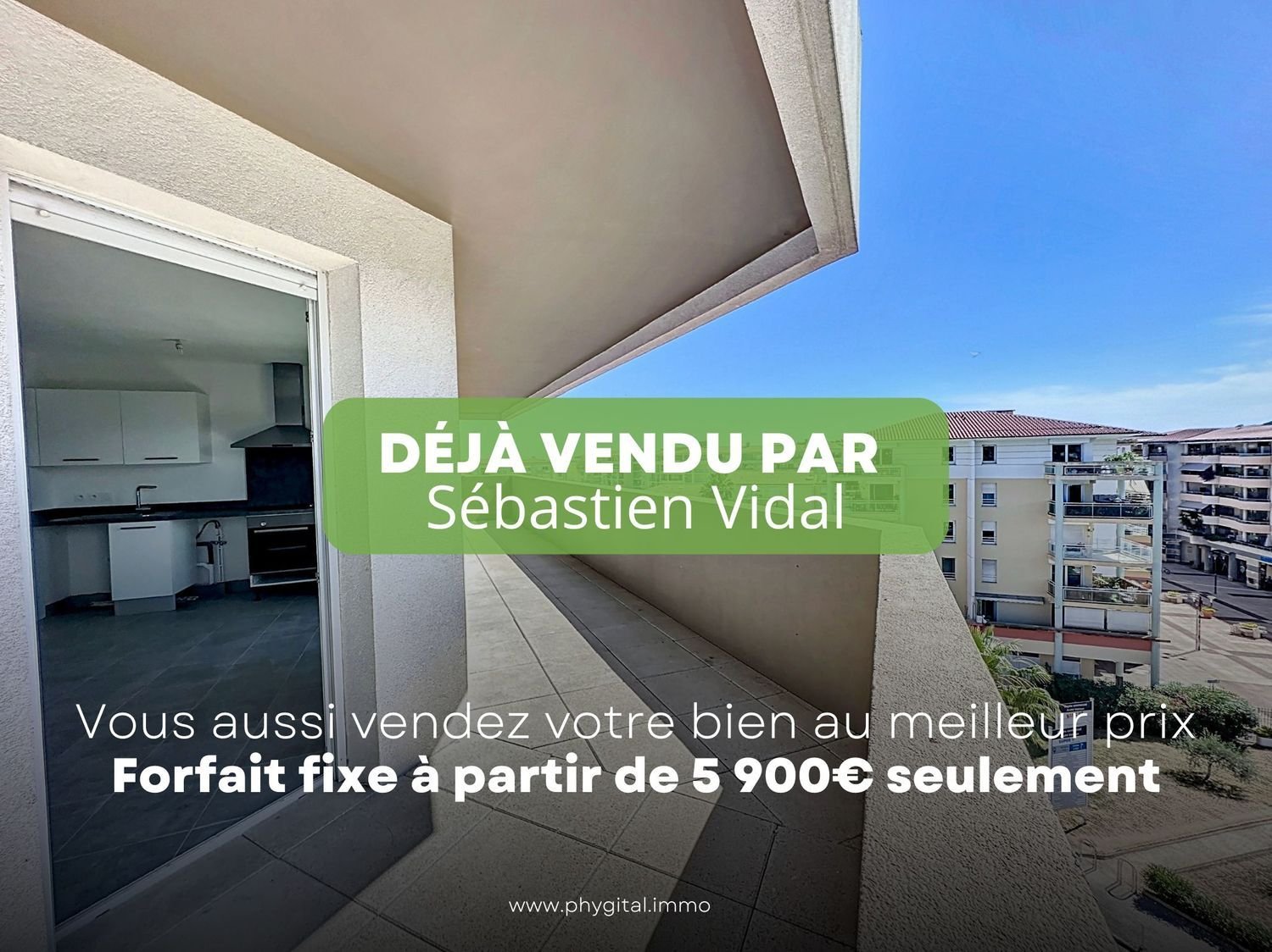 Appartement à vendre, 56m², Antibes