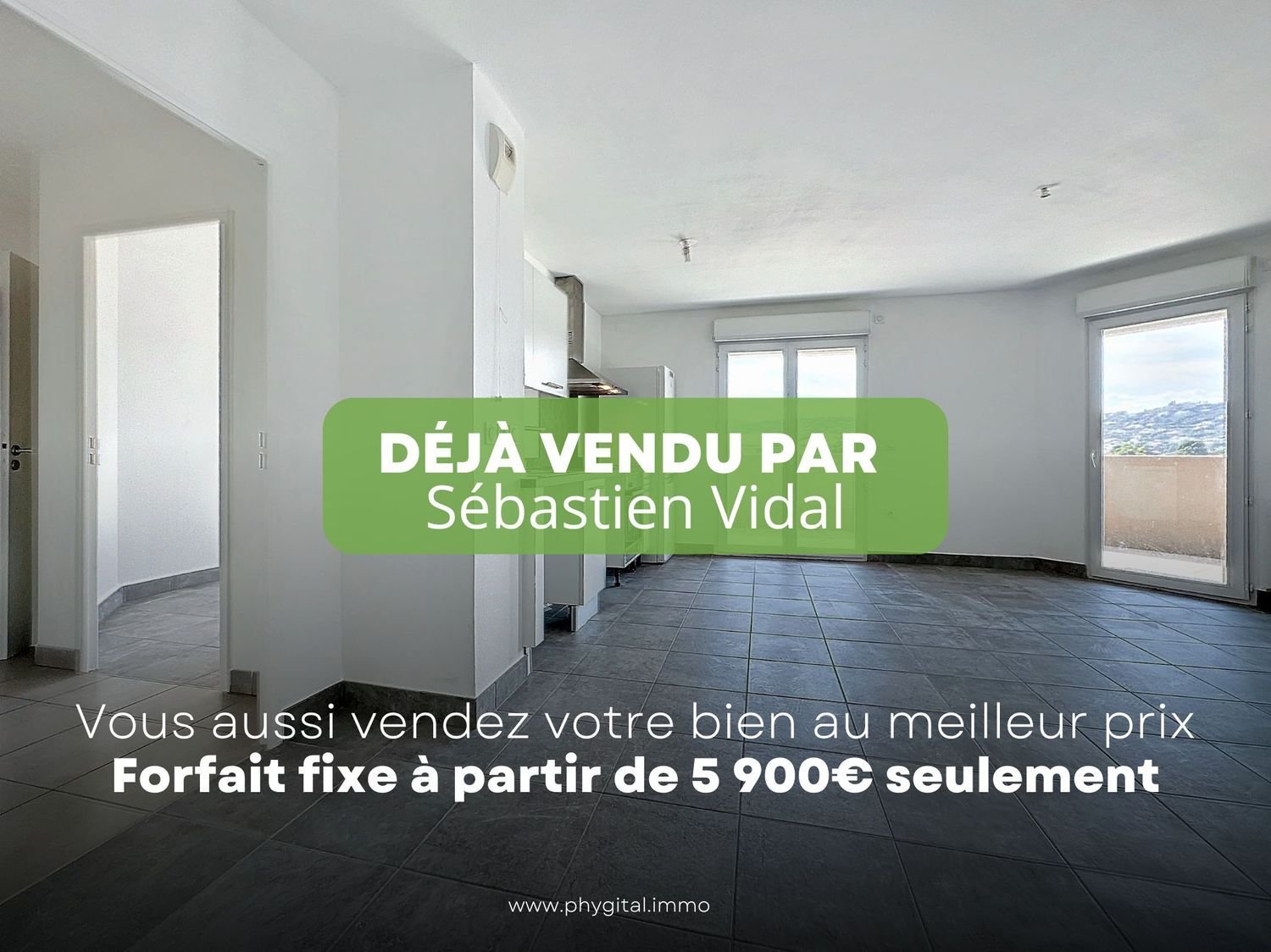 Appartement à vendre, 56m², Antibes