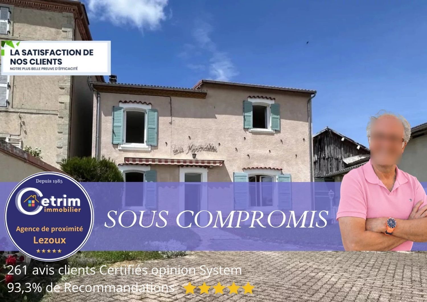 Maison à vendre, 106m², Lezoux