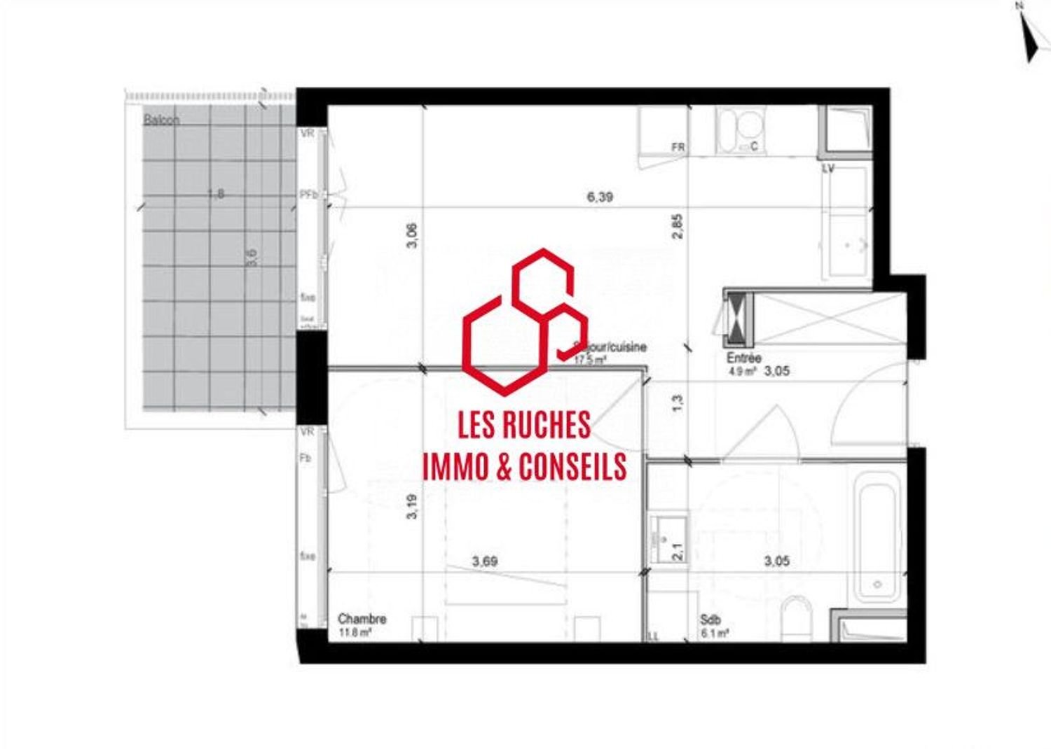 Appartement à vendre, 40m², Lagny-sur-Marne