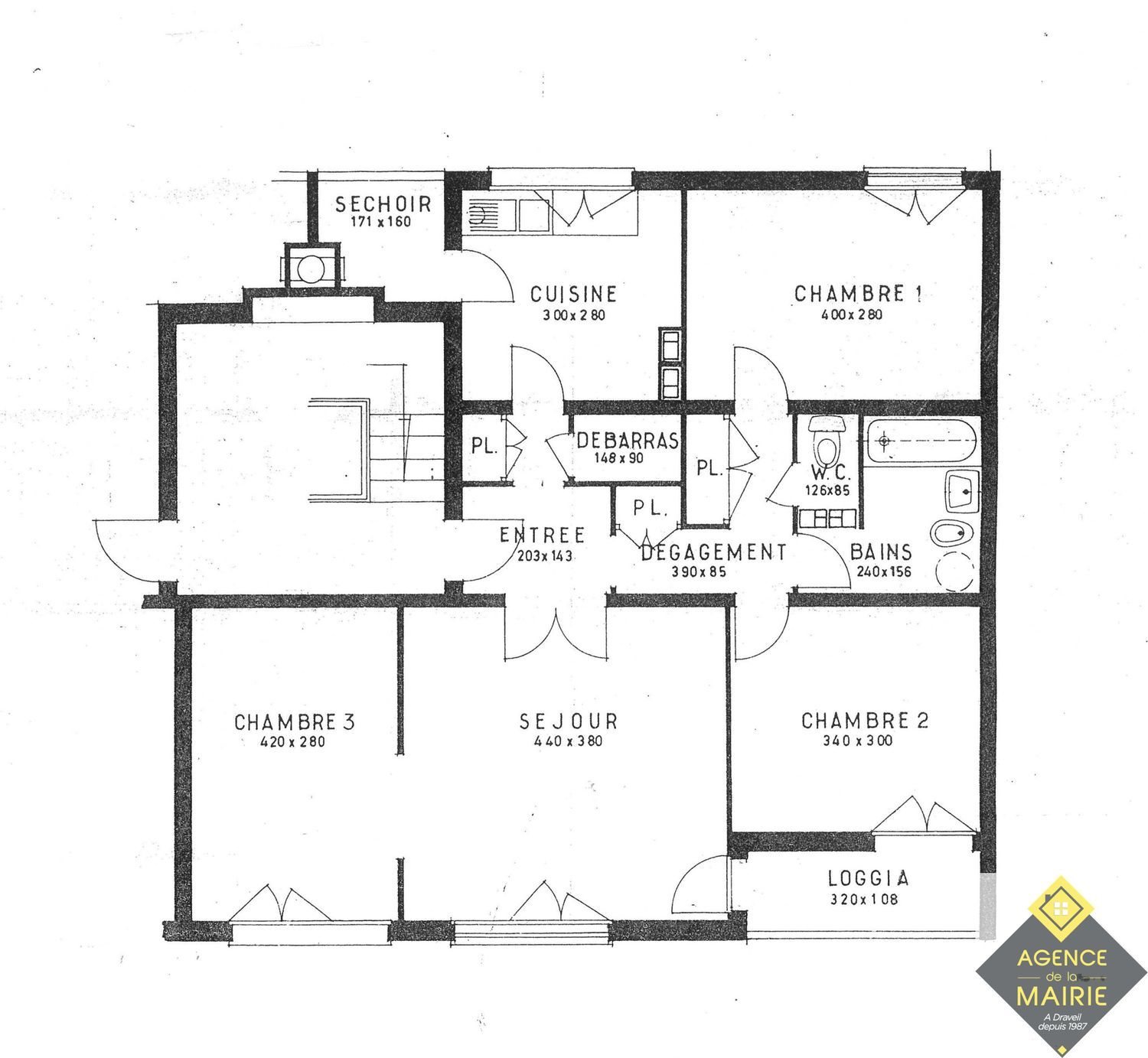 Appartement à vendre, 78m², Draveil