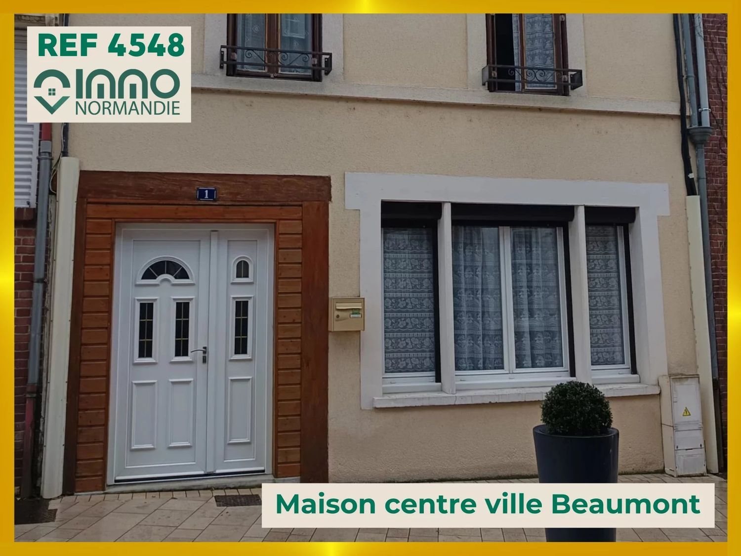 Maison à vendre, 64m², Beaumont-le-Roger