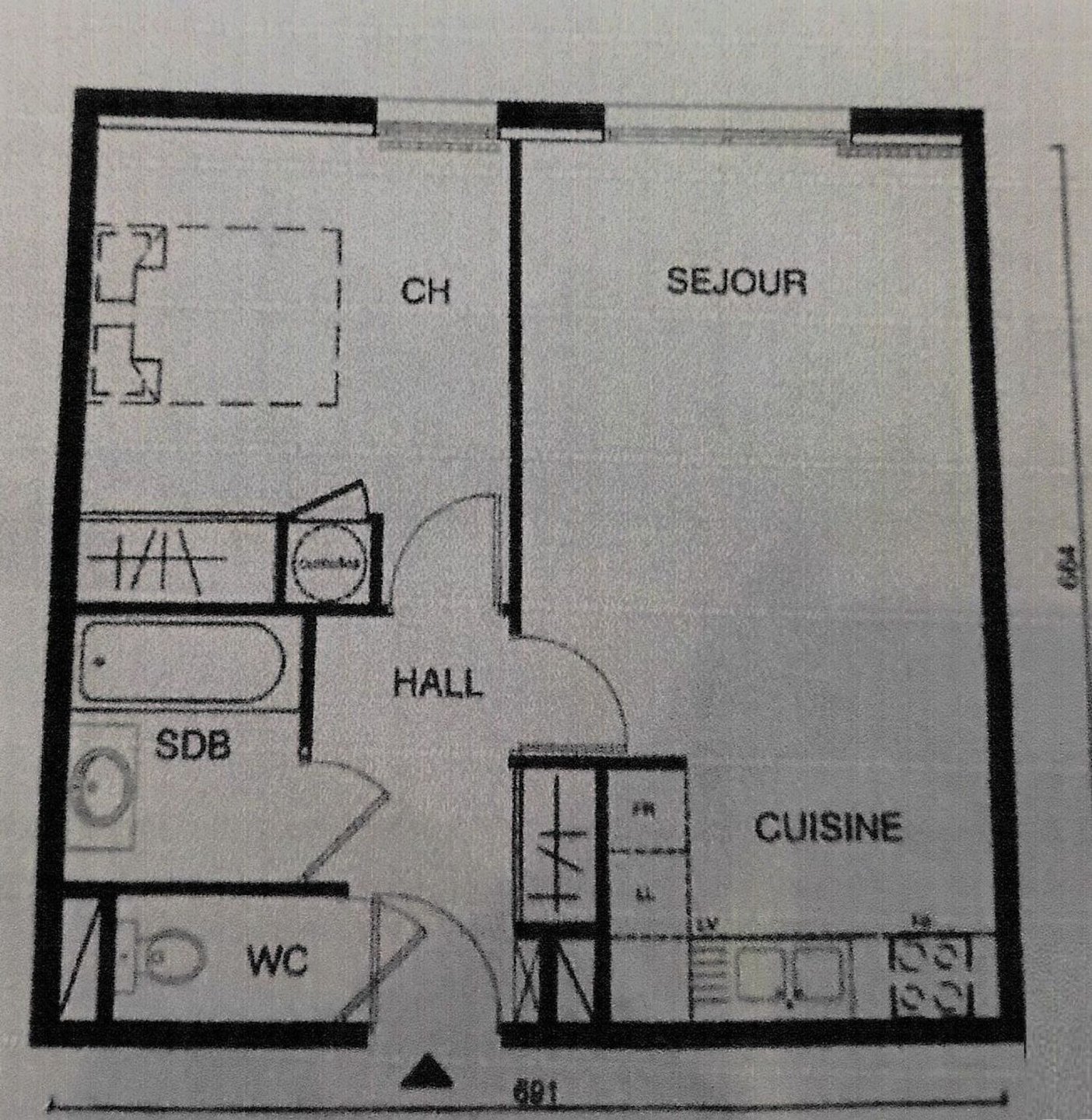 Appartement à vendre, 44m², Belin-Béliet