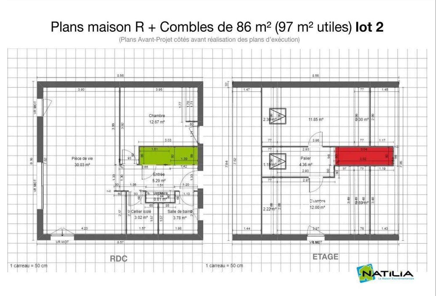 Maison à vendre, 86m², Cucq