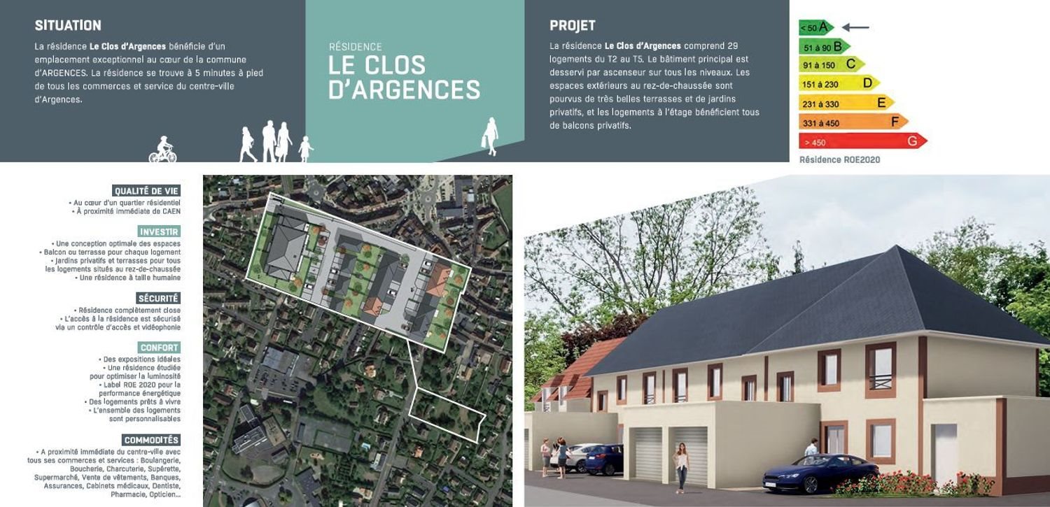 Maison à vendre, 86m², Argences