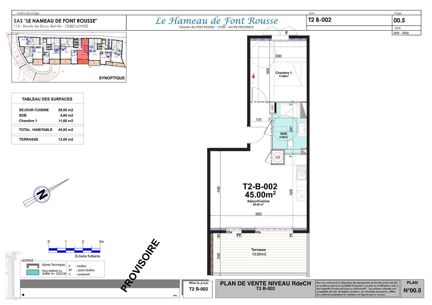 Appartement à vendre, 45m², Aix-en-Provence