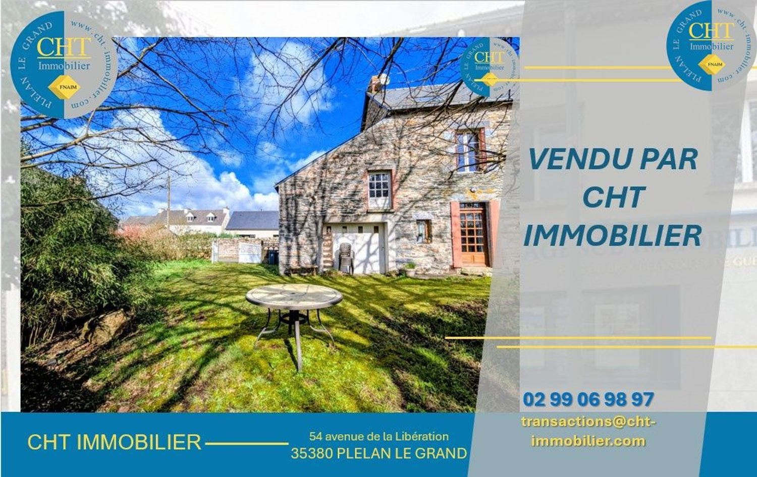 Maison à vendre, 46m², Réminiac