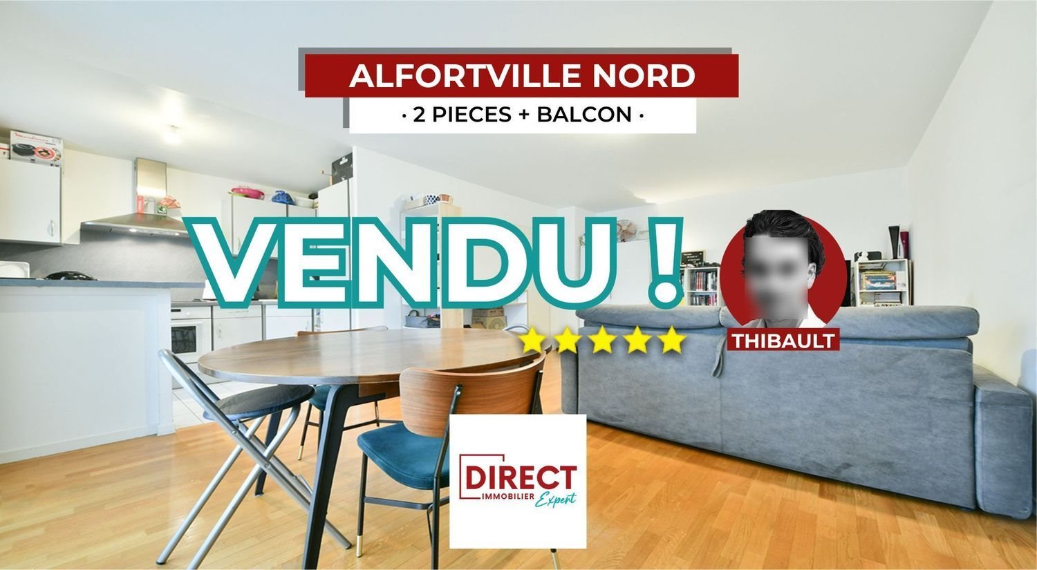 Appartement à vendre, 46m², Alfortville
