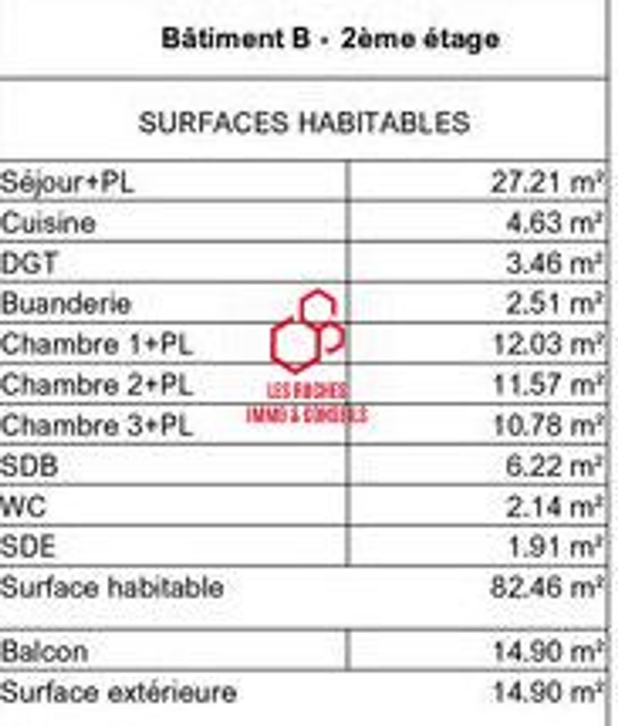 Appartement à vendre, 82m², Bussy-Saint-Georges