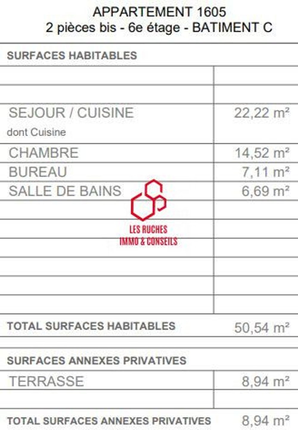 Appartement à vendre, 51m², Chilly-Mazarin
