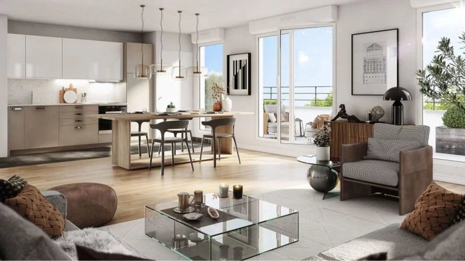 Appartement à vendre, 103m², Pantin
