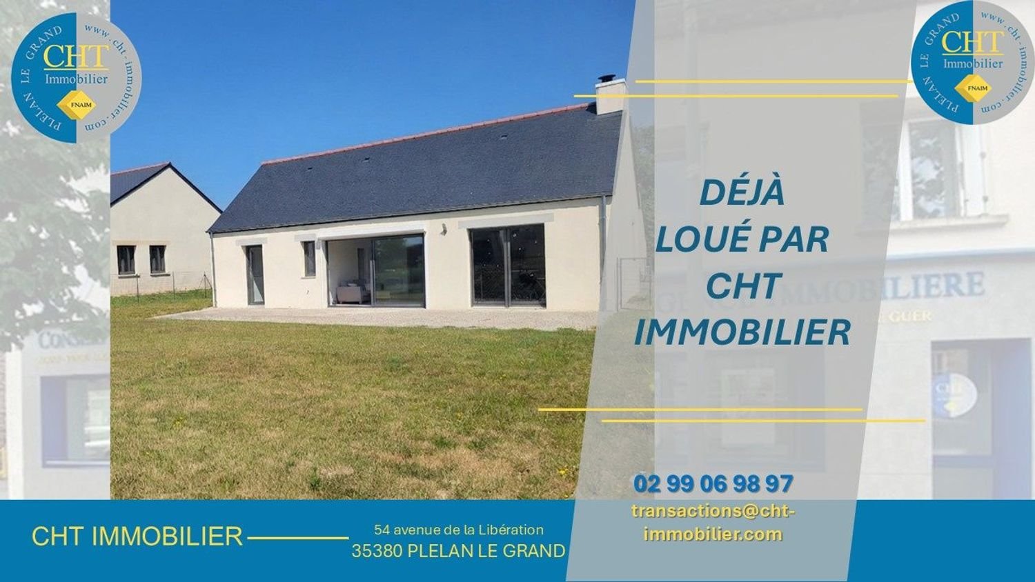 Maison à louer, 100m², Paimpont