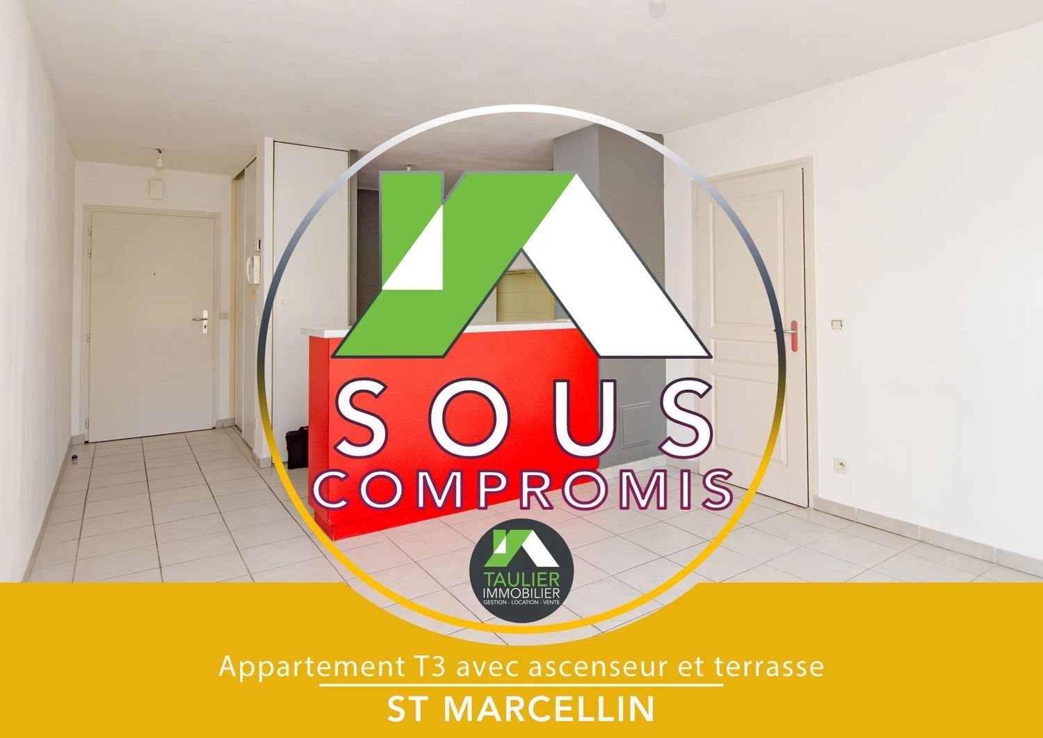 Appartement à vendre, 54m², Saint-Marcellin