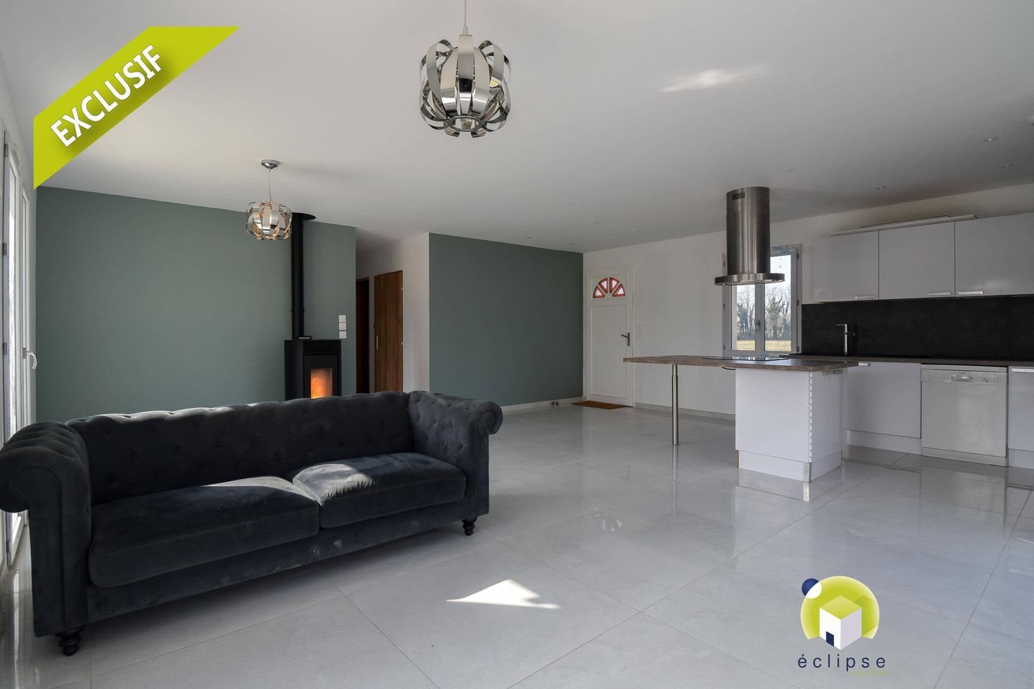 Maison à vendre, 93m², Saint-Jean-sur-Reyssouze