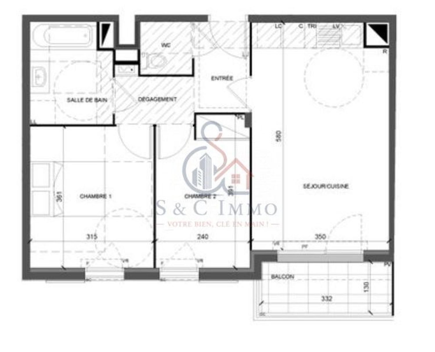Appartement à vendre, 53m², Champigny-sur-Marne