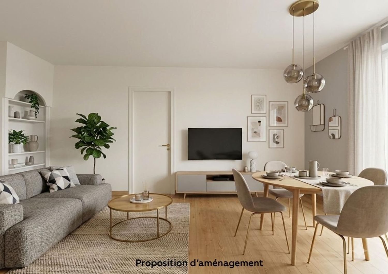 Appartement à vendre, 72m², Saint-Etienne