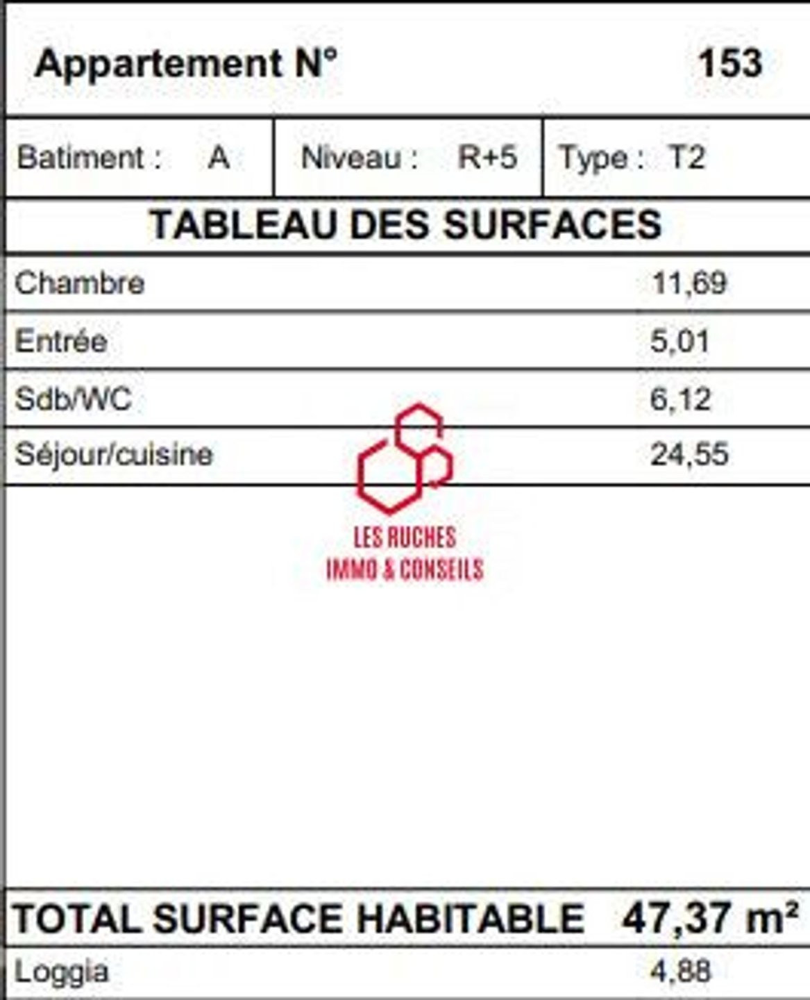 Appartement à vendre, 47m², Villetaneuse