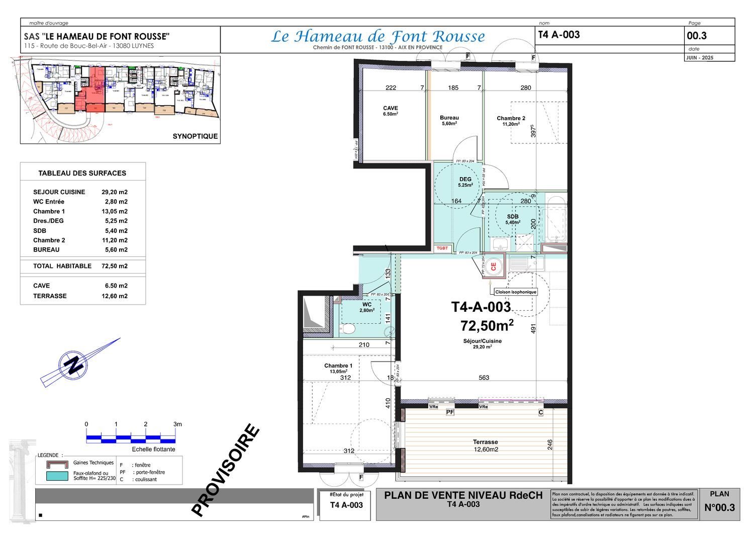 Appartement à vendre, 73m², Aix-en-Provence