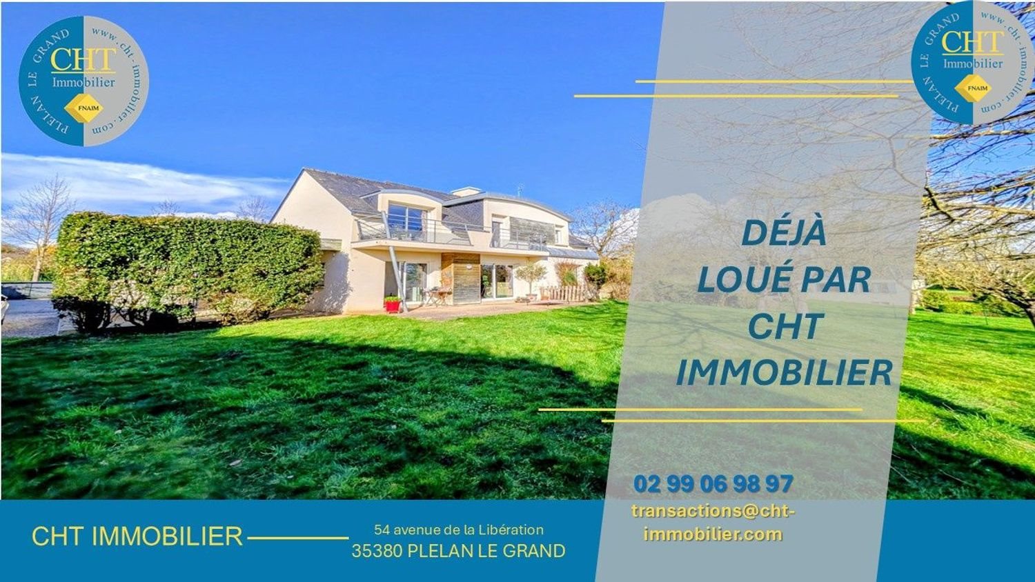 Maison à louer, 170m², Guer