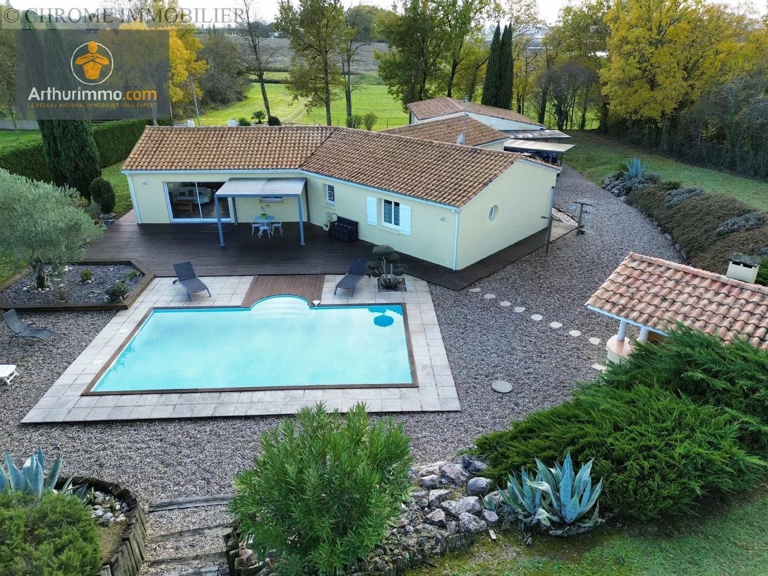 Maison à vendre, 158m², Birac-sur-Trec