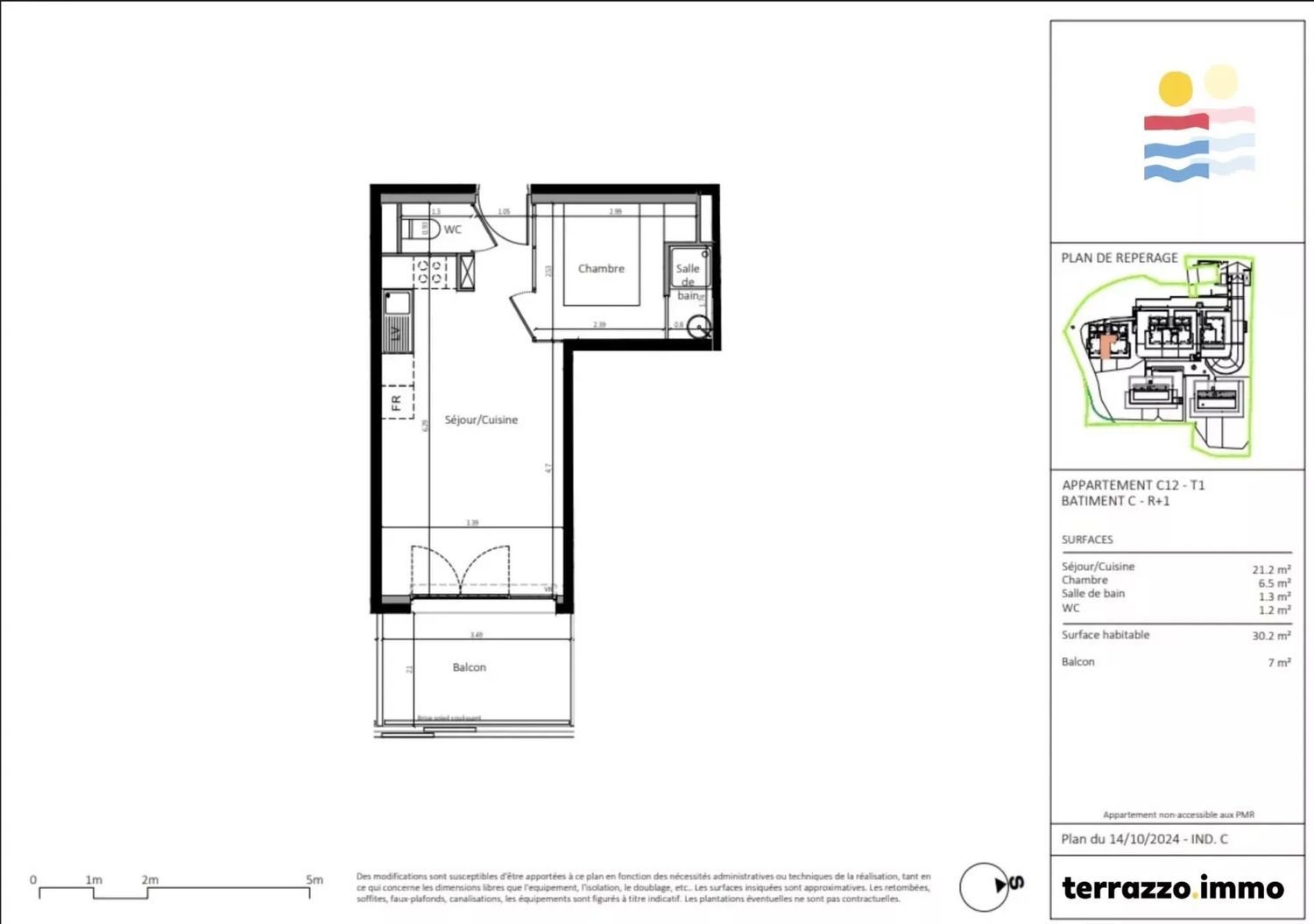 Appartement à vendre, 30m², Nice