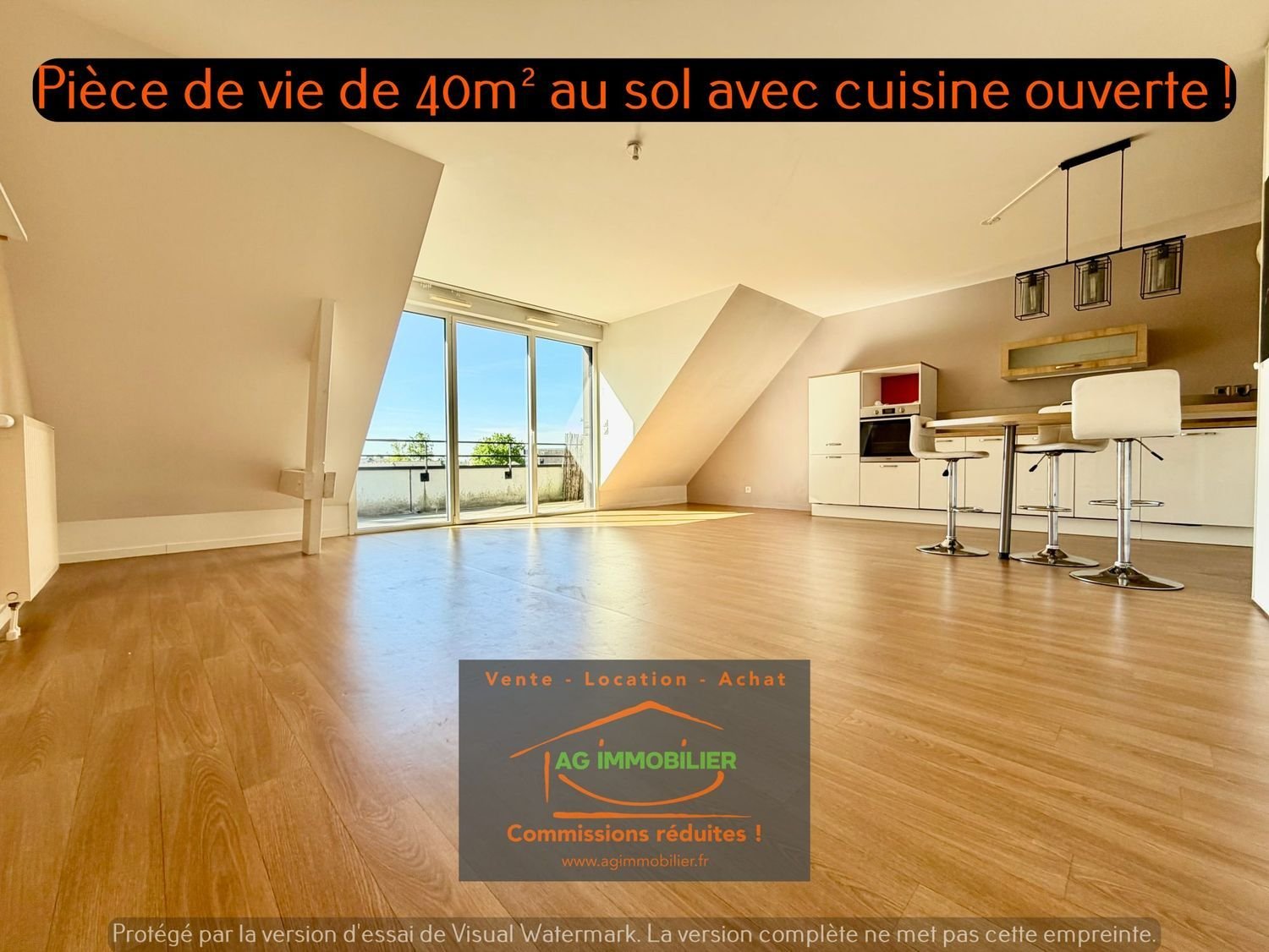 Appartement à vendre, 68m², L'Hermitage