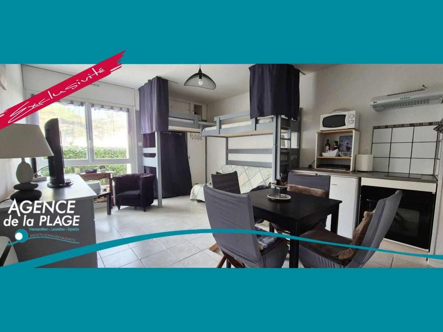 Appartement à vendre, 21m², Saint-Jean-de-Monts