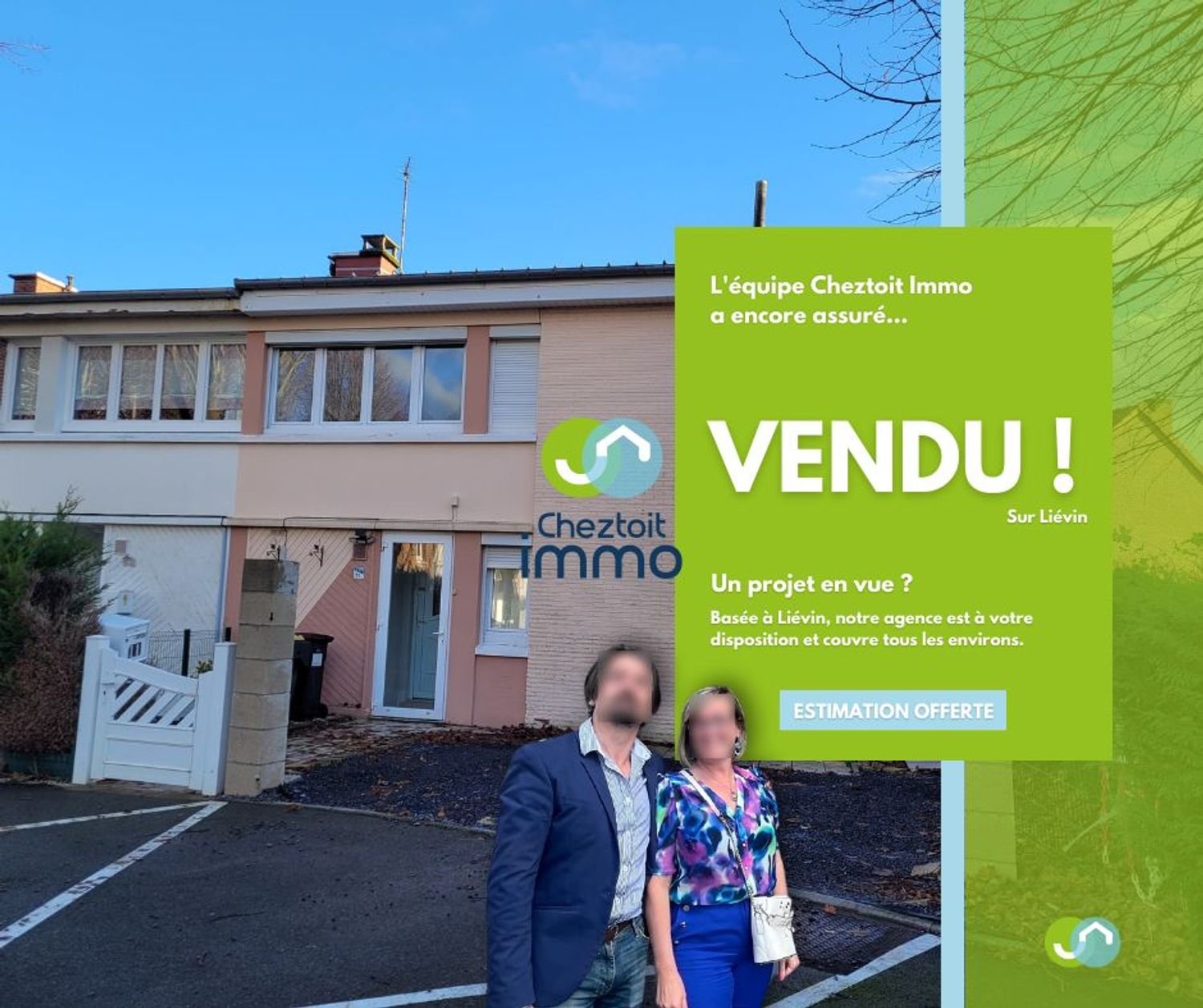Maison à vendre, 85m², Liévin